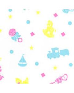 Baby Toys, Printed Polypropylene bags, 5" x 3" x 11 1/2"