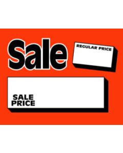 Red Reg Price/Sale Price, Sign Cards
