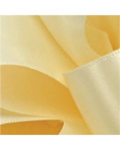 Cream, Single Faced Satin Ribbon