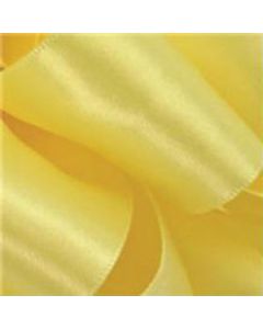 Lemon, Single Faced Satin Ribbon