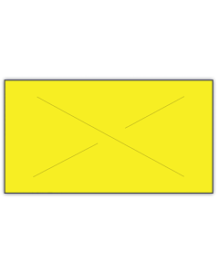 Yellow, 1 Line, Garvey 22 Labels