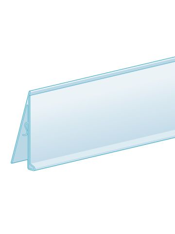 C-Channel Clip in LowProfile ClearVision Ticket Molding 1.25H x 47.625"L