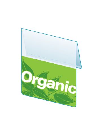 Organic Shelf Talker, 2.5"W x 1.25"H