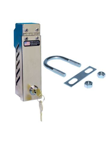 Cable Coat Lock with U-bolt