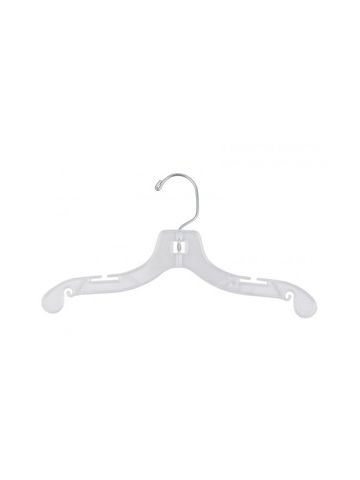 12" Clear, Heavy Duty Top Hangers with Metal Swivel