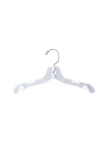 12" White, Heavy Duty Top Hangers with Metal Swivel