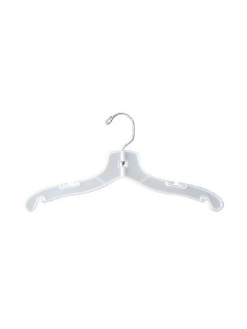 14" White, Heavy Duty Top Hangers with Metal Swivel