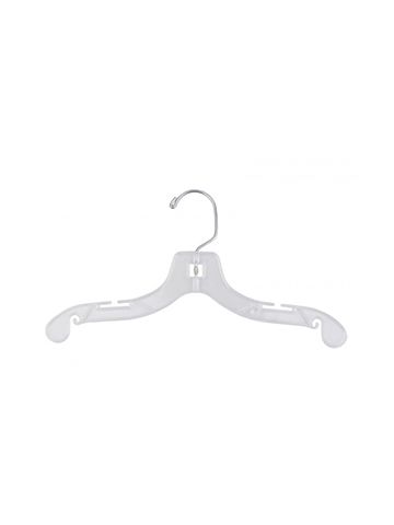 17" White, Medium Duty Top Hangers with Metal Swivel