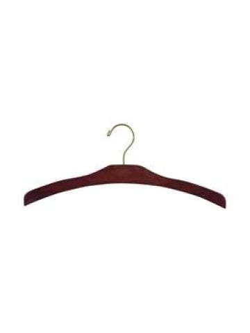 16" Walnut, Wood Top Hangers