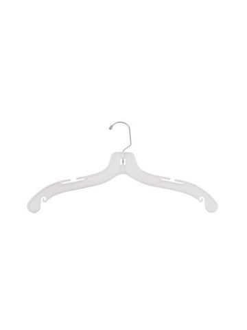 17" White, Heavy Duty Top Hangers