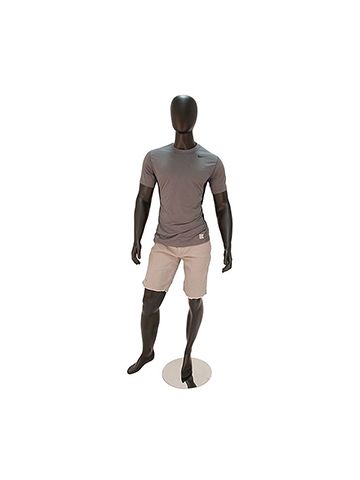 Mannequin Male Black 72"