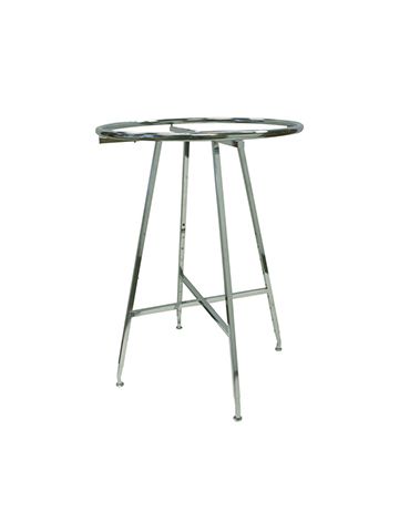 36" Dia. Adjustable Folding, Round Rack