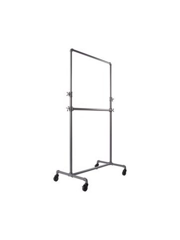 Add-On Hangbar for Clothing Racks, Grey