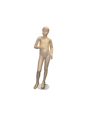 Mannequin Kids Boy Molded Hair, with Face Fleshtone 57"