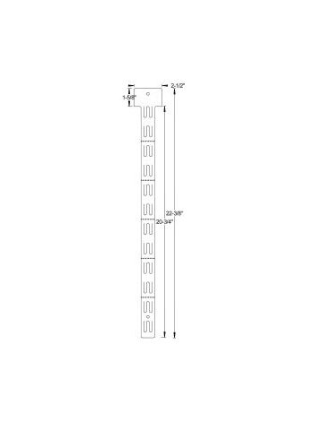 Merchandise Strips, 22-3/8" x 1-1/4"