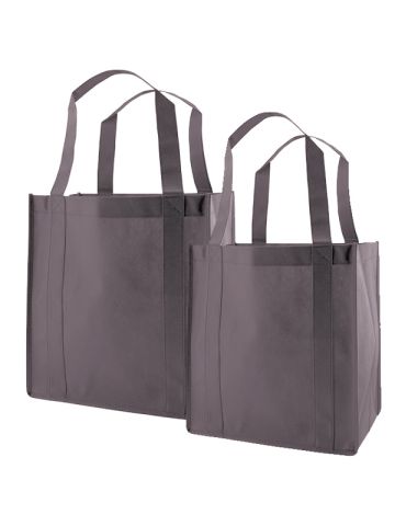 Reusable Grocery Bags, Charcoal