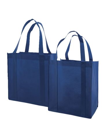 Reusable Grocery Bags, Navy Blue