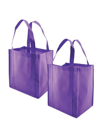 Reusable Grocery Bags, Purple