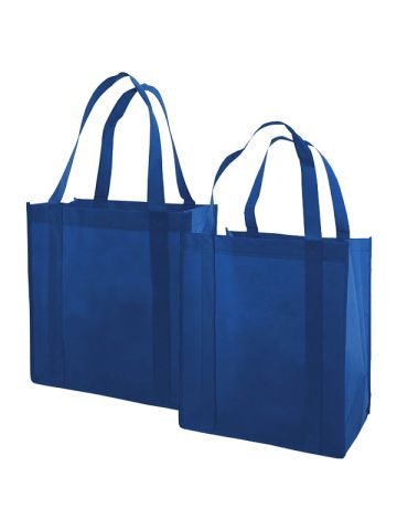 Reusable Grocery Bags, Royal Blue