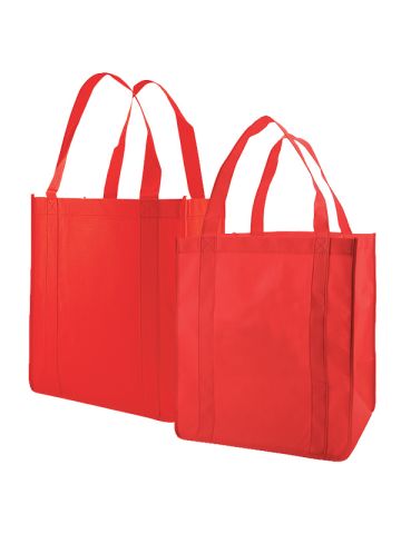 Reusable Grocery Bags, Red