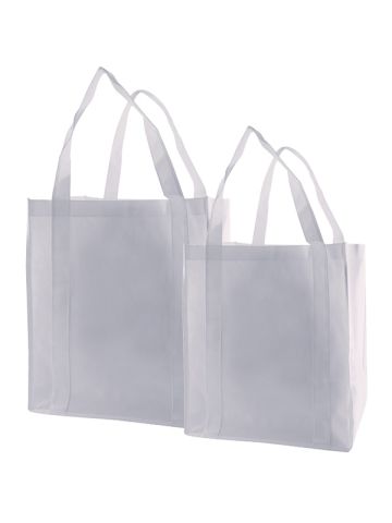 Reusable Grocery Bags, White