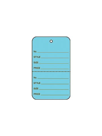 1 3/4" Blue, UnStrung Apparel Colored Tags