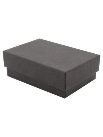 Black Kraft Jewelry Boxes, 2-7/16" x 1-5/8" x 13/16"