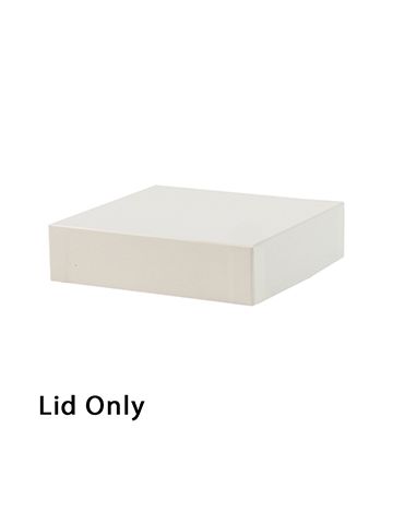 4" x 4", White Lid, Hi Wall 2 Piece Gift Box