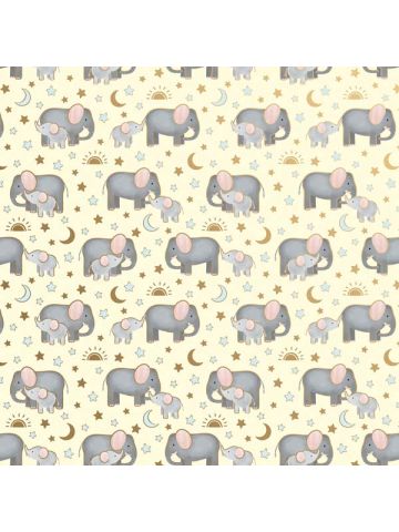 Baby Elephants, Animal Gift Wrap