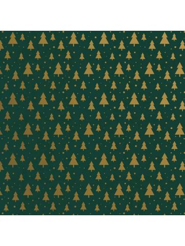 Modern Trees Kraft, Mistletoe Gift Wrap