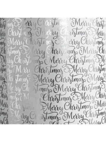 Santas Silver Shoutout, Christmas Patterns Gift Wrap