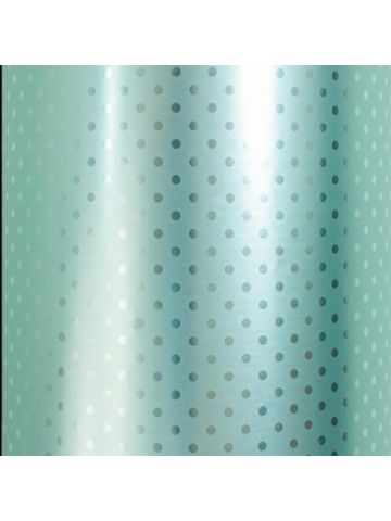 Mint BB Dot, Solids & Metallics Gift Wrap