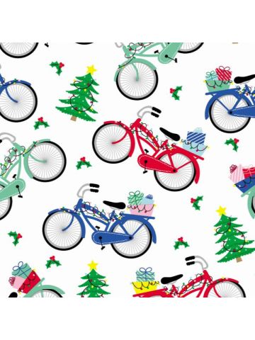 Toy Run, Christmas Patterns Gift Wrap