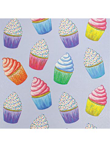 Sketchy Cupcakes, Party & Celebration Gift Wrap