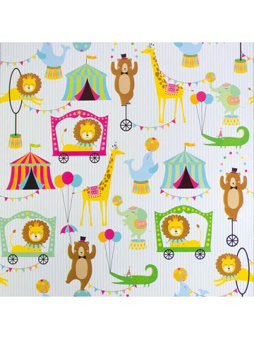 Under the Big Top, Animal Gift Wrap