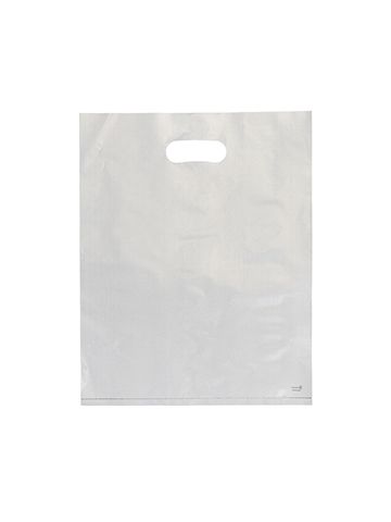 Clear, Frosted Merchandise Bags, 9" x 12"