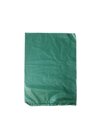 Dark Green, Plastic Merchandise Bags, 6.5" x 9.5"