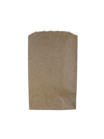 Natural Kraft Recycled Paper Merchandise Bags, 4" x 6"