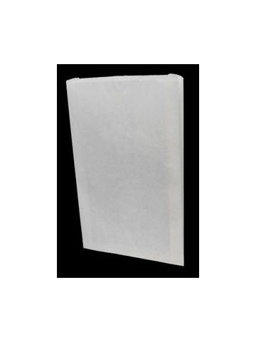 White Paper Merchandise Bags, 16" x 3-3/4" x 24"