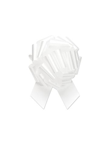 White, Flora Satin Perfect Bows