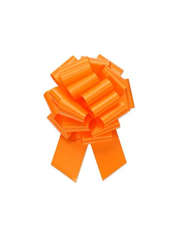 Tropical Orange, Flora Satin Perfect Bows