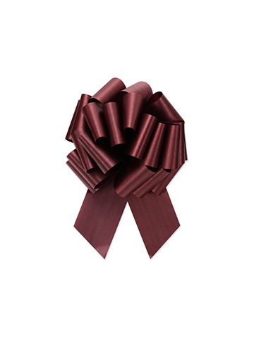 Burgundy, Flora Satin Perfect Bows