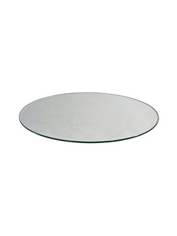 30" Round Tempered Glass, Round Rack Accessories