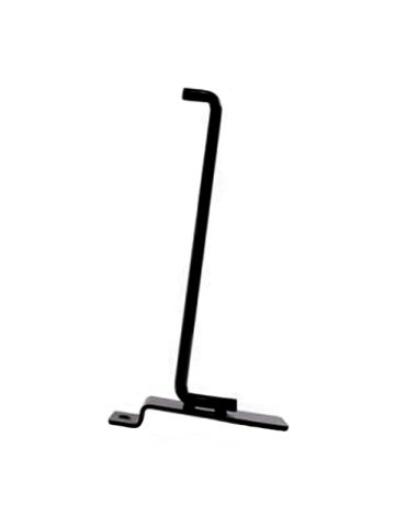 6" Black, Heavy duty slatwall hook with 90 deg. Tip