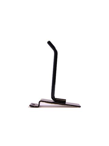 4" Black, Heavy duty slatwall hook with 45 deg. Tip