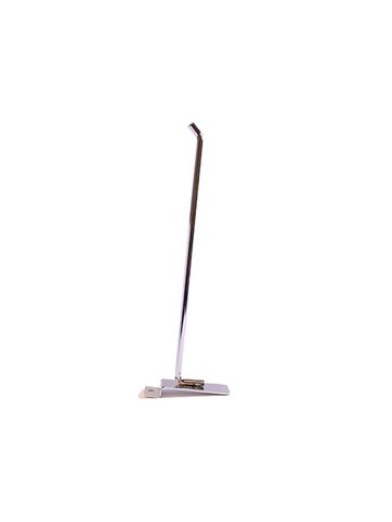 10" Chrome, Heavy duty slatwall hook with 45 deg. Tip