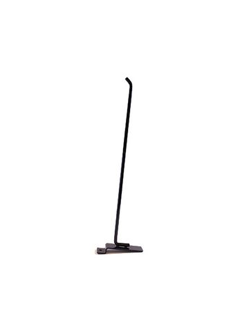 12" Black, Heavy duty slatwall hook with 45 deg. Tip