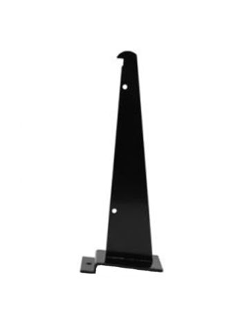 8" Black, Standard Bracket for Slatwall or Slatgrid