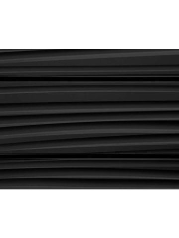 3D Textured Slatwall, Nu Wave - Black