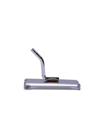 2" Chrome, Gridwall Heavy Duty Hook, 45 deg.tip